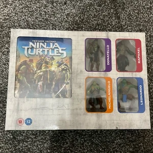 Teenage Mutant Ninja Turtles Blu-Ray 2014 Limited Edition 4-Figure Pack Box Set - Picture 1 of 6