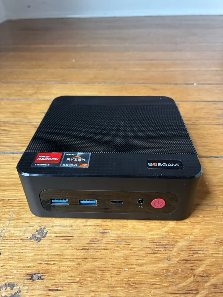 Mini PC P4+ Bosgame (como Geekom/Beelink), AMD Ryzen7 5825U, 16 GB RAM 512 GB M.2 Foto 1 de 4