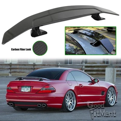 Alerón trasero de carbono para Mercedes Benz SL55 SL65 SL63 SL500 AMG 47" ala GT Foto 1 de 4
