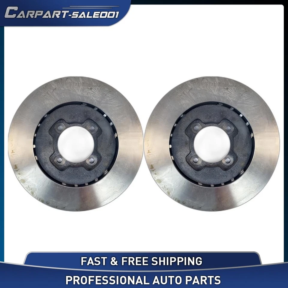 Rotores de freno de disco delanteros de 10,2" para Mazda 323 1988-1989 1991-1994 Mercury Capri Foto 1 de 4