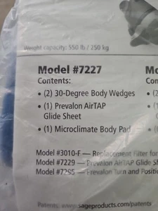 Prevalon AirTap Patienten-Repositionierungssystem 7227 ****KOSTENLOSER VERSAND**** - Bild 1 von 3