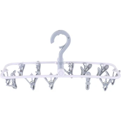  2 Count Clothes Hangers With Clips Laundry Drying Rack Laundry Drying Rack - Image 1 of 4