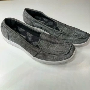 Skechers Reggae Fest Manzanita Black Slip On Shoes Women's Size 9.5 Style 158030 - Picture 1 of 9