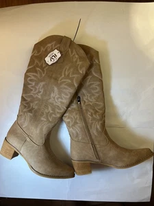 IUV Cowboystiefel für Damen kniehoch Western Cowgirl Größe 7,5 - Bild 1 von 13