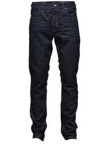 ONLY&SONS Herren Regular Fit Dark Jeans in Black Denim - 100% Baumwolle - Picture 1 of 6