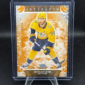 2024-25 Upper Deck Artifacts Orange Roman Josi /65 Nashville Predators #49 - Picture 1 of 3