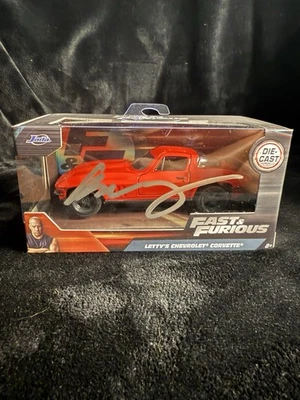 Michelle Rodriguez Autographed Fast & Furious Die-Cast Chevy Corvette 1:32 - Image 1 of 2