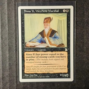 Sima Yi, Wei Field Marshal #82 Portal Three Kingdoms WOTC MtG PTK P3K LP English - Picture 1 of 2