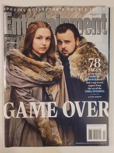 ENTERTAINMENT WEEKLY Magazines w/ G.O.T. "Game Over" Cover # 15/16 NEW 2019 - Picture 1 of 1