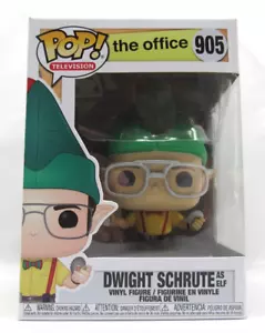 Funko POP! Figura de vinilo Television The Office Dwight Schrute as Elf #905 - Imagen 1 de 6
