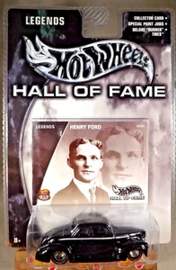 2002 Hot Wheels Hall of Fame-Legends Henry Ford '40 FORD COUPE Black w/RR's - Picture 1 of 6