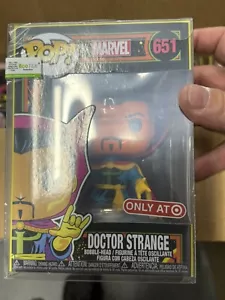 Funko Pop Dr Strange Marvel # 651 Blacklight Only At Target - Picture 1 of 4