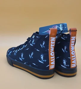 Micheal Myers Halloween Hightop Tennis Shoes Slasher - Picture 1 of 9