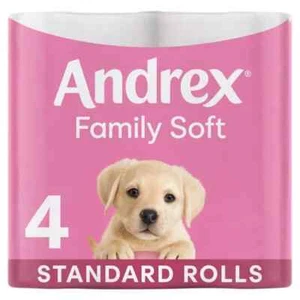 Pañuelos de inodoro blandos Andrex Family 24 y 48 rollos estándar - Imagen 1 de 6