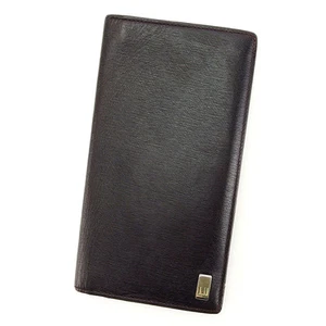 Dunhill Wallet Purse Long Wallet Brown Woman Authentic Used D1724 - Picture 1 of 6