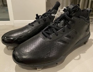 Adidas Adizero Afterburner V Dipped Mens Metal Baseball Cleats, Black Size 7 - Picture 1 of 5