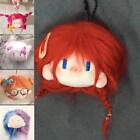 Cute Meatball Head Fried Hair Cotton Pendant Doll Plush Key Birthday Chain E6H4
