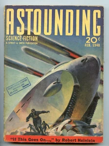 Astounding Science Fiction (Street and Smith) Vol. 24 #6, 1940, Heinlein's Story - Picture 1 of 2