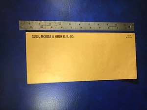 Envelope - Gulf, Mobile & Ohio R.R CO. - Picture 1 of 2