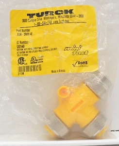 NUEVO Turck U0140 - RSM-2RKM 40 Actuador y Sensor Camiseta T-Splitter sin Cable - Imagen 1 de 2
