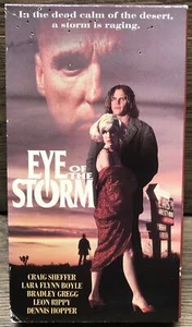 EYE OF THE STORM (VHS 1992) Lara Flynn Boyle, Craig Sheffer, Dennis Hopper RARE! - Picture 1 of 4