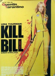 KILL BILL VOL 1 - TARANTINO / THURMAN - VERY RARE LARGE ROLLED MOVIE POSTER - Picture 1 of 1