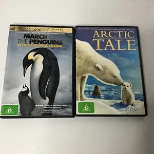 March of the Penguins and Arctic Tale (DVD, 2007) - Foto 1 di 10