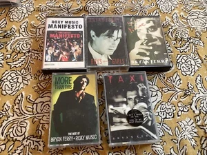 Roxy Music Bryan Ferry cassettes - Picture 1 of 3