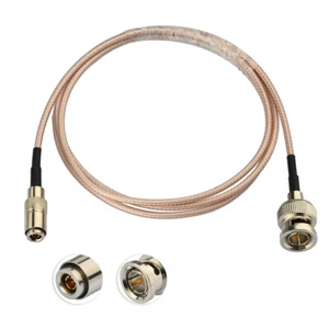 10 pièces BNC mâle vers DIN 1.0/2.3 fiche 75 ohms RG-179 3G HD SDI câble caméra vedio 1 m - Photo 1/8