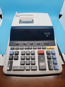Vintage Sharp EL-2630PIII 12 Digit Printing Calculator Machine FOR PARTS ONLY - Picture 1 of 7