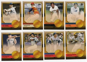 2012 Topps Golden Greats - Set completo - 100 carte - Foto 1 di 3