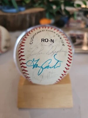 Múltiples firmas HOF Gary Carter Luke Appling Andre Dawson Joe Torre y 8 Mor Foto 1 de 4