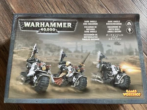 Dark Angels Bike Squadron (Ravenwing) Space Marines Warhammer 40K NIB 44-14 - Picture 1 of 10