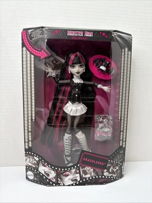 MATTEL Monster High Reel Drama - Draculaura! Fashion Doll in Black/White 2025! New!