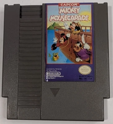 Sistema de entretenimiento Mickey Mousecapade Nintendo NES limpio y probado funcionando Foto 1 de 4