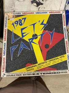1987 LET'S PARTY MEGAMIX - Various Artists 1986 12” 2LP Vinyl Albums Aust Press - Picture 1 of 2