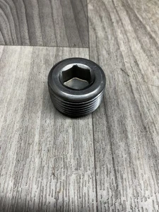 Raccordo a spina per tubi testa esagonale 1" NPT in acciaio inox #4006PT195SI - Foto 1 di 3