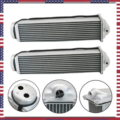 2x Quality Intercooler 2010-2017 Fit for Audi A6 A7 A8 S4 S5 Q5 Q7 SQ5 3.0L 4.2L Foto 1 de 4