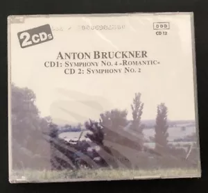 Anton Brucker 2 CD Set with Symphony No 2 and No 4 new sealed - Picture 1 of 4