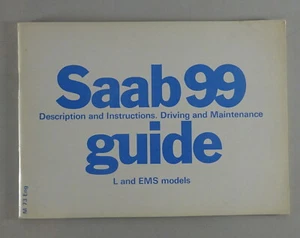 Manuale Dell'Utente Saab 99 L + EMS Anno 1973 - Foto 1 di 3