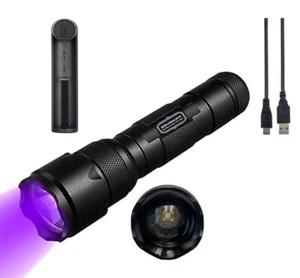 MIRAMAGJUS Schwarzlicht UV Taschenlampe Leistungsstark UV 395Nm LED WF-502B - Bild 1 von 6