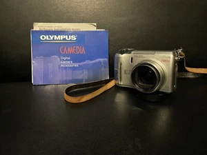 Olympus CAMEDIA C-740 Ultra Zoom 3.2MP Digital point & shoot Camera Working  - Picture 1 of 5