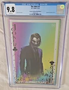 THE JOKER #1 CLAYTON CRAIN FOIL SPECIAL EDITION C MEGACON 2024 CGC 9.8 BATMAN 1 - Bild 1 von 2