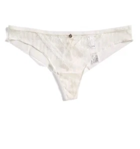 CHANTELLE New Romance Lace Tanga Ivory Panties Size XL NWT - Picture 1 of 17