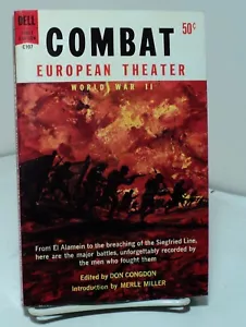 Combat - European Theater herausgegeben von Don Congdon - Dell C107 - 1958 - Bild 1 von 2