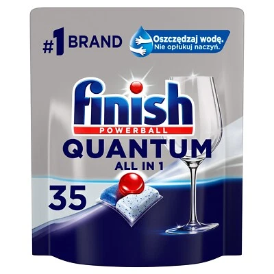 Finish Quantum All in 1 Geschirrspültabs 35 Stk Powerball Fresh - Bild 1 von 2