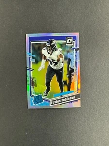 Tavius Robinson 2023 Panini Donruss Optic Rated Rookie Holo RC #208 Ravens - Picture 1 of 2