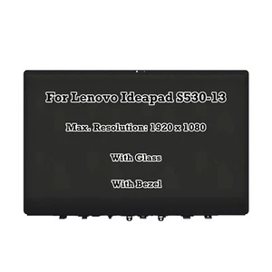 5D10S39634 FHD LED LCD Screen Display Glass Assembly for Lenovo Ideapad S530-13 - Picture 1 of 4