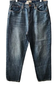 Madewell The Mom Jeans Donna Taglia 32 Jeans Denim Estivi Casual Comodi (E12) - Foto 1 di 13