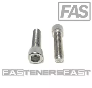 (15) 5/16-24x1-1/4 Acero Inoxidable Cabeza de Enchufe Tapa Tornillo Allen Drive ROSCA FINA - Imagen 1 de 5